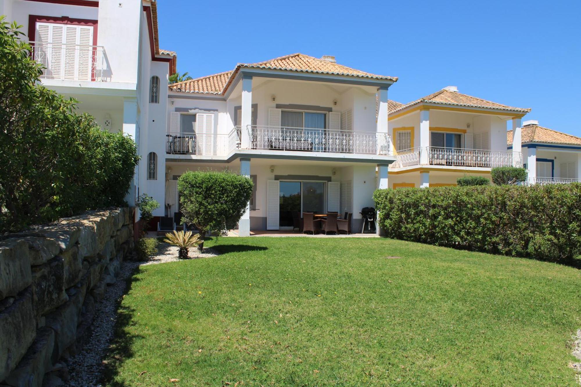 Luxury 2 Bedroom Apartment With Private Garden Almancil Exterior foto